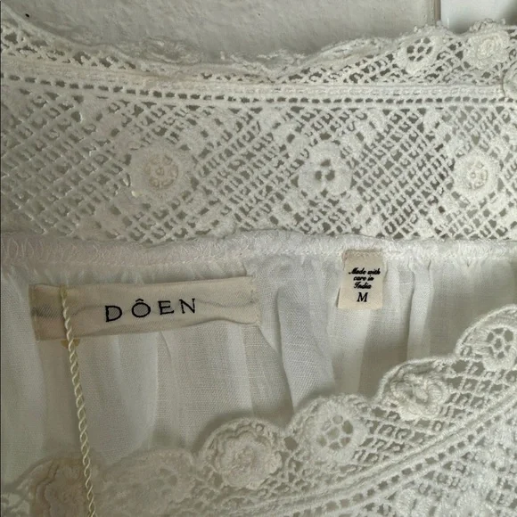 DÔEN organic Cotton Almadia Mini Dress M NWT - Picture 14 of 15